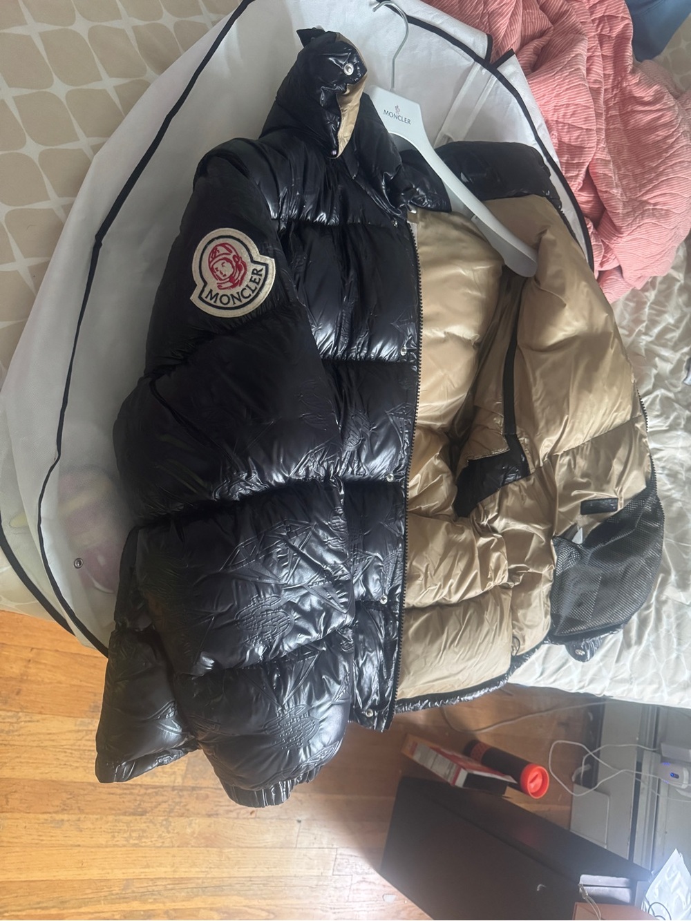 Moncler x Billionaire Boys Club Puffer jacket with removable arms. - Picture 7 of 7